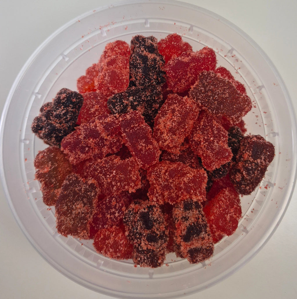 Gummy bears enchilados