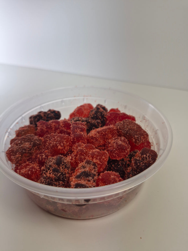 Gummy bears enchilados